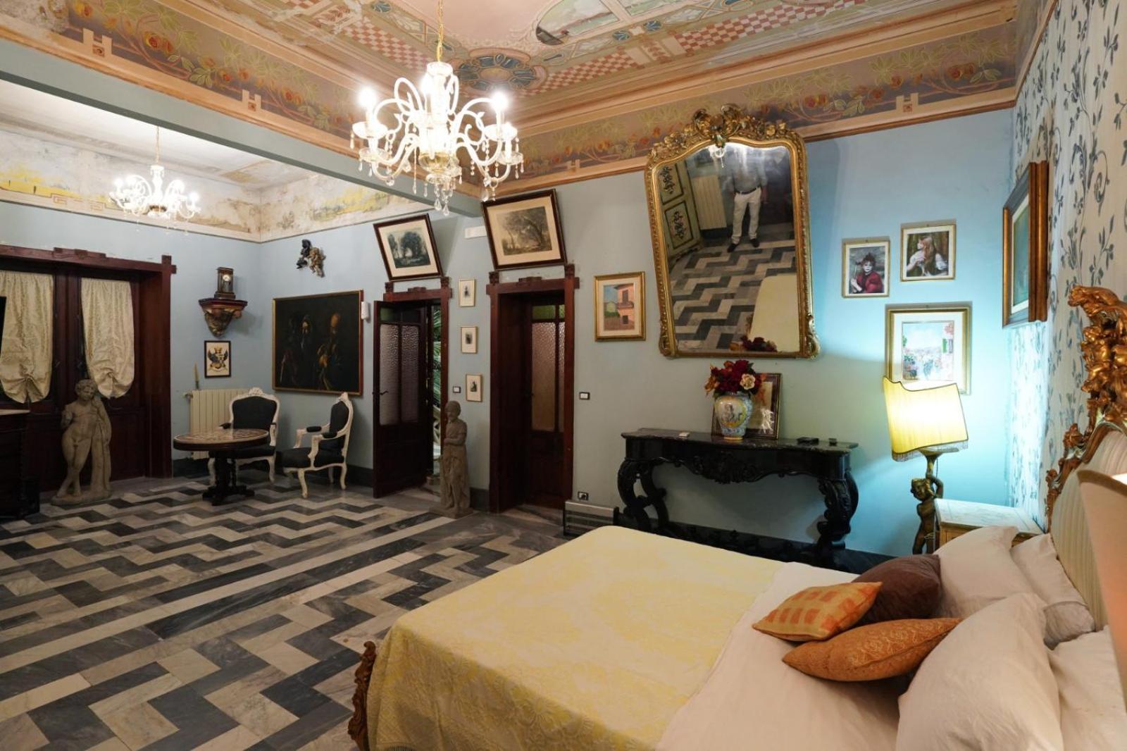 Villa dei Marchesi Carrozza Santa Teresa Di Riva Camera foto